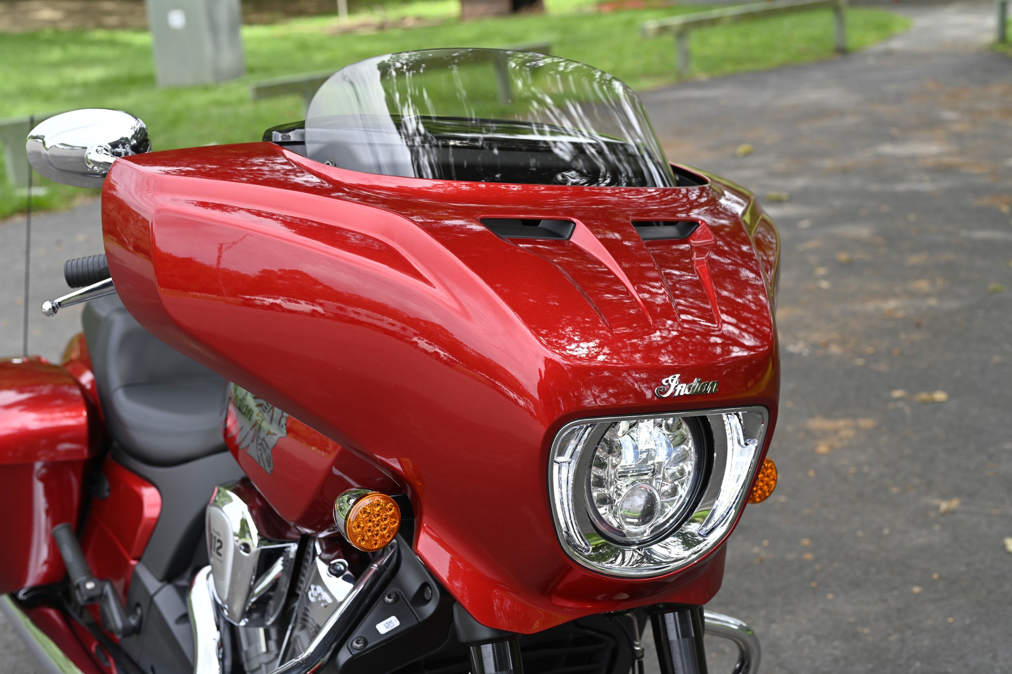 The powered windscreen is one of those features every bagger should have.