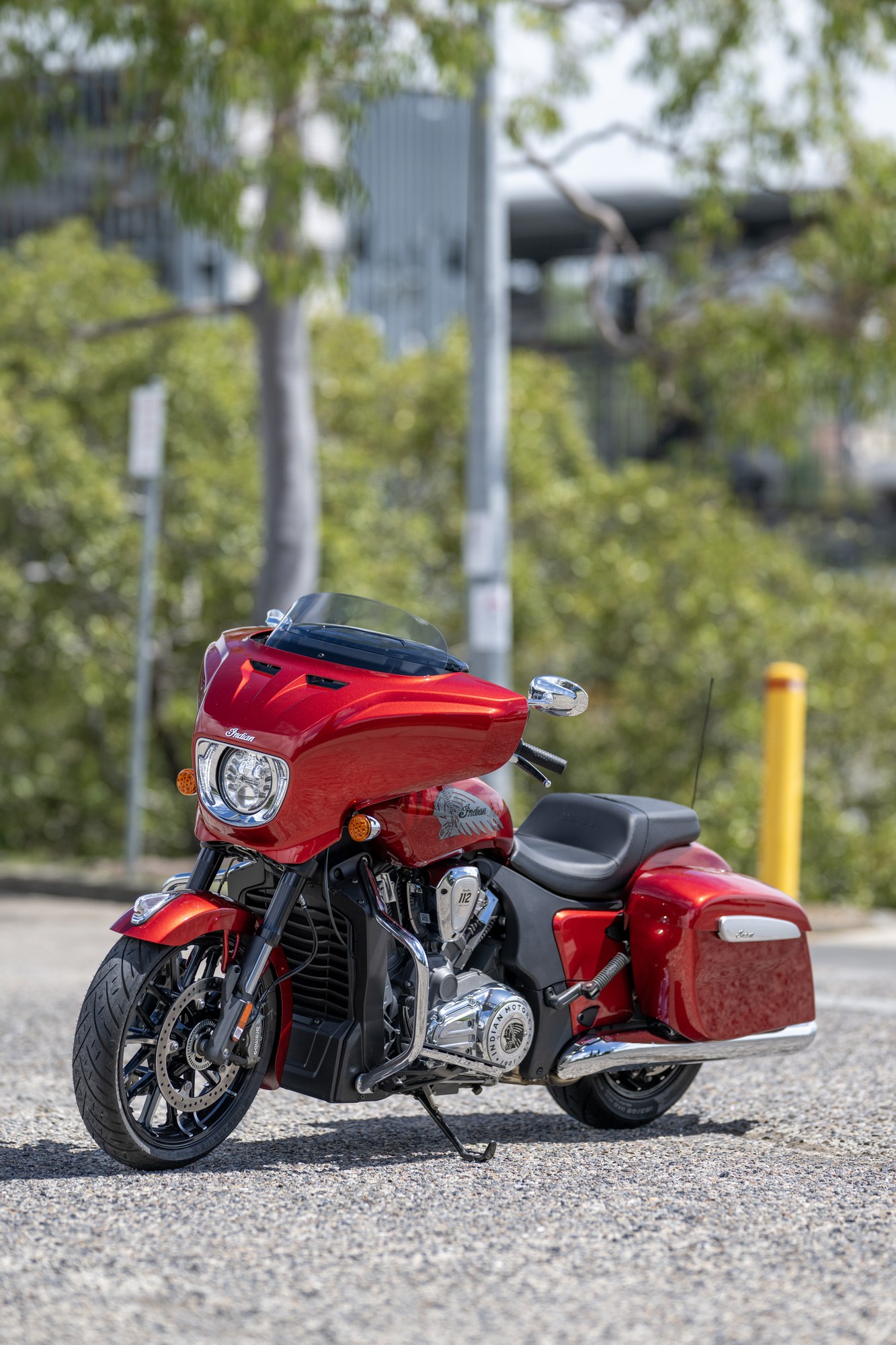 The suspension worked delightfully on its standard settings throughout the test.