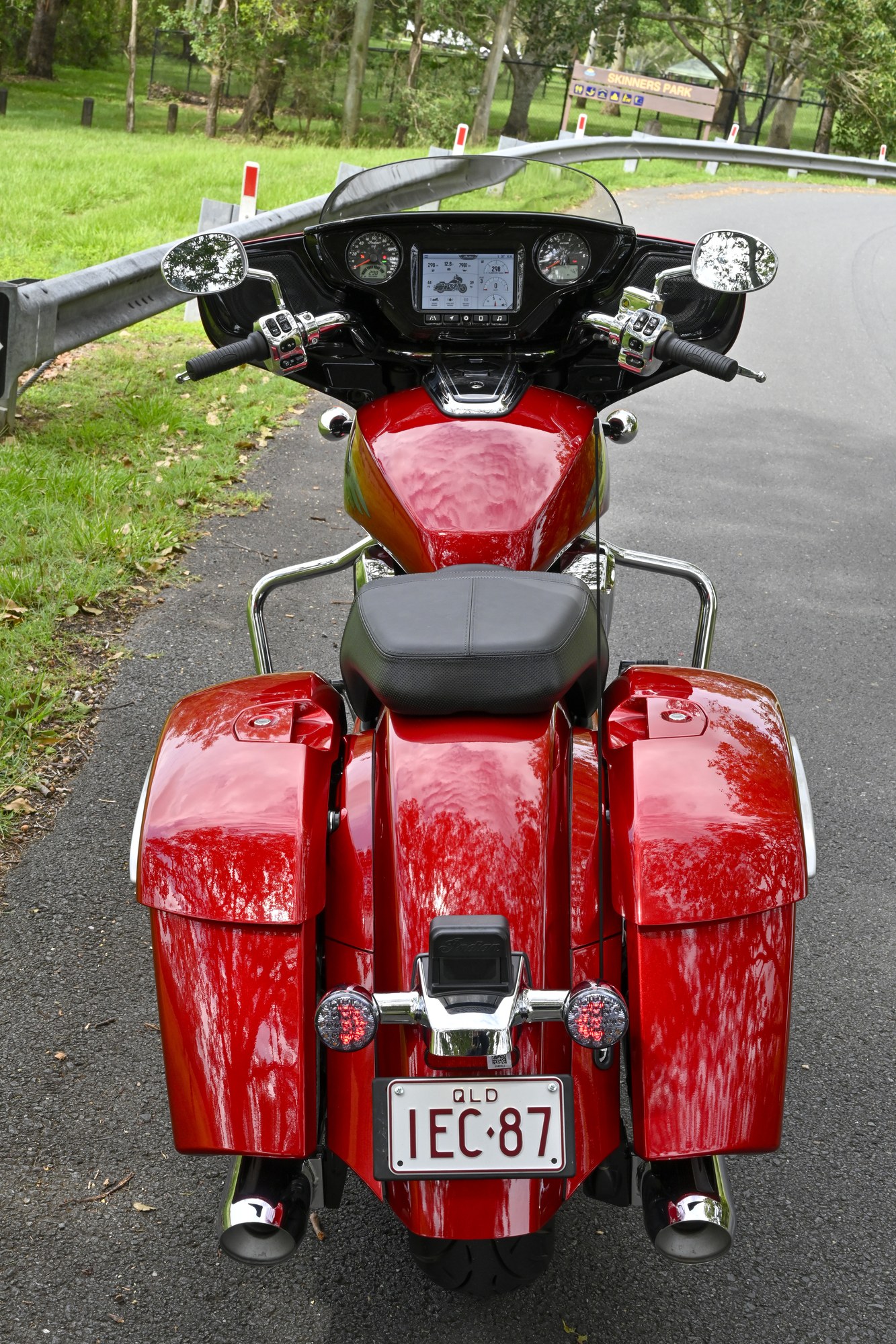 Low, broad and built for long days in the saddle.