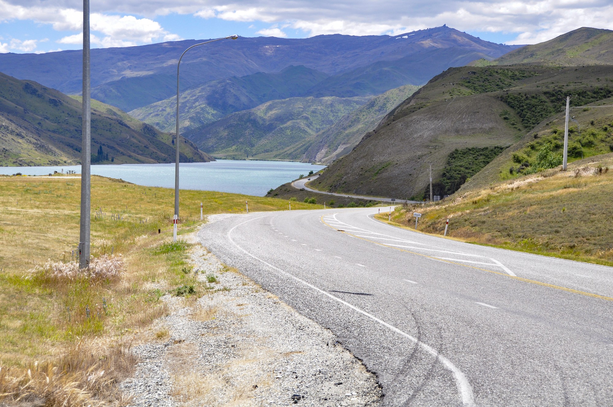 The Clutha River Gorge — great roads in spectacular country.