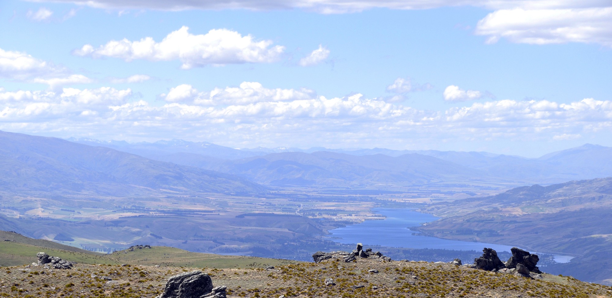 The view from the top during our bonus adventure ride.