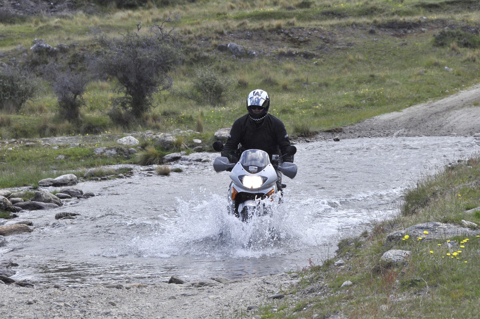 There are 25 water crossings on the Nevis Road. Naturally, we sampled a few.