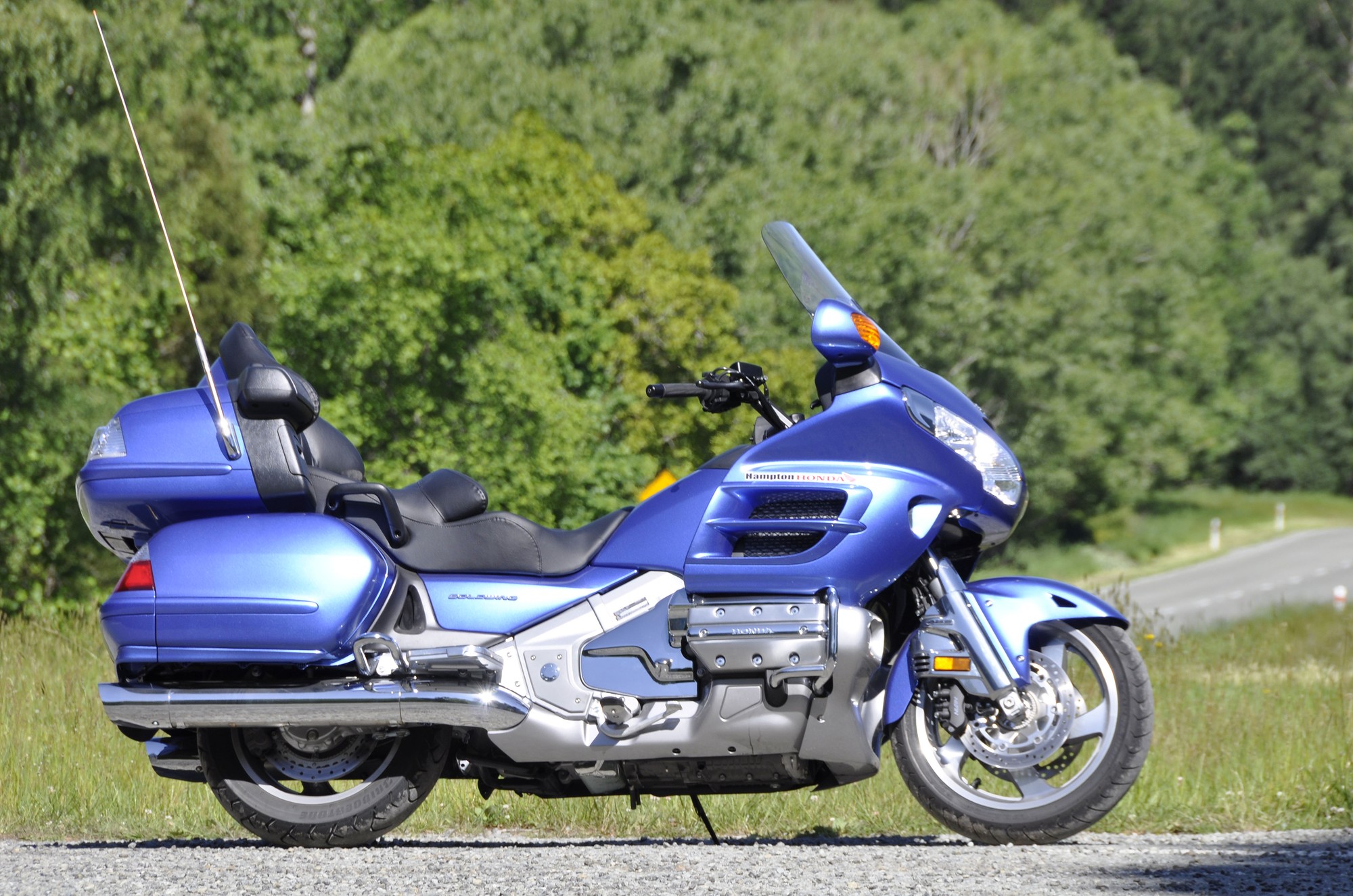 The Honda GL1800 Gold Wing — our lounge chair for eight unforgettable days.