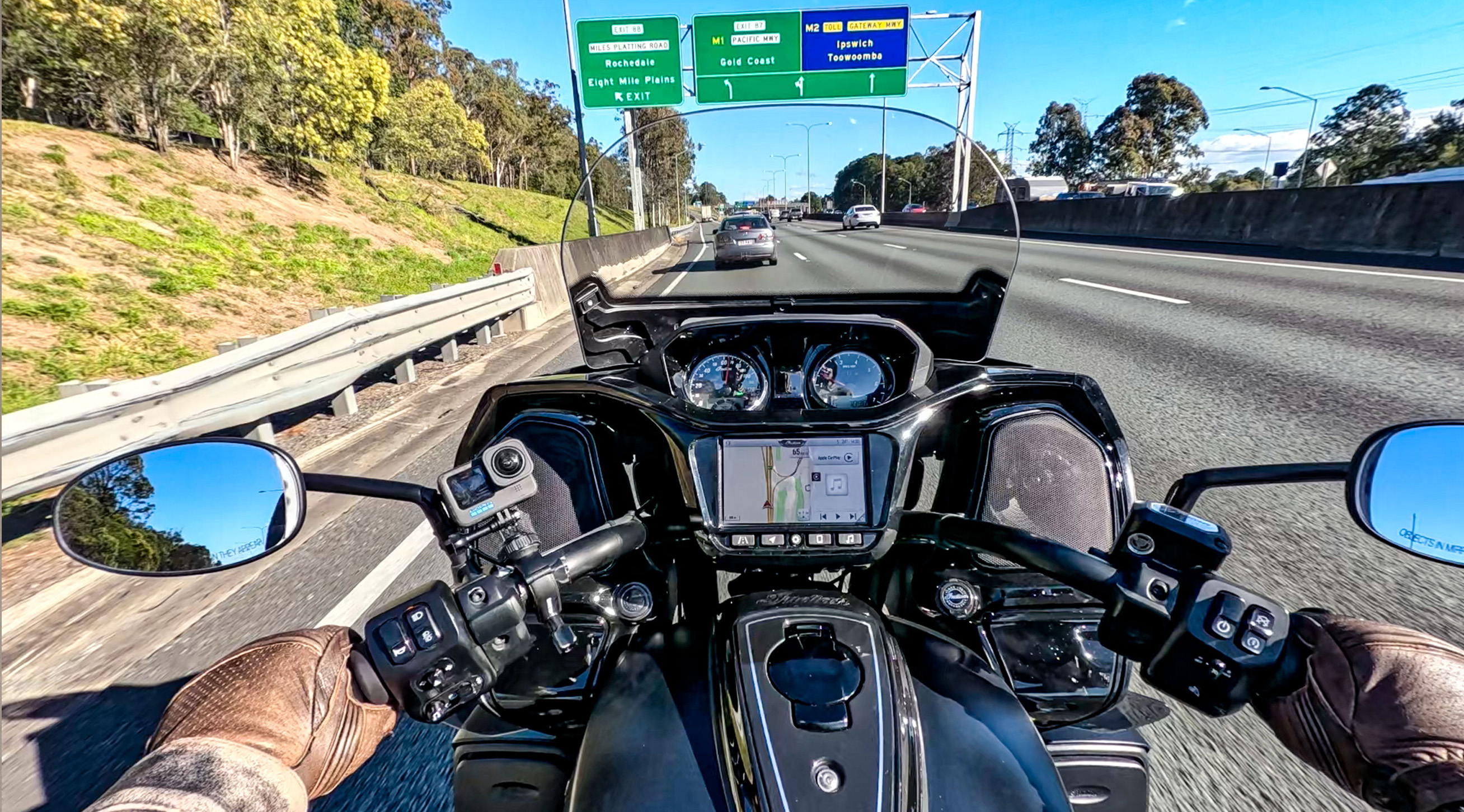 Indian Pursuit cockpit controls