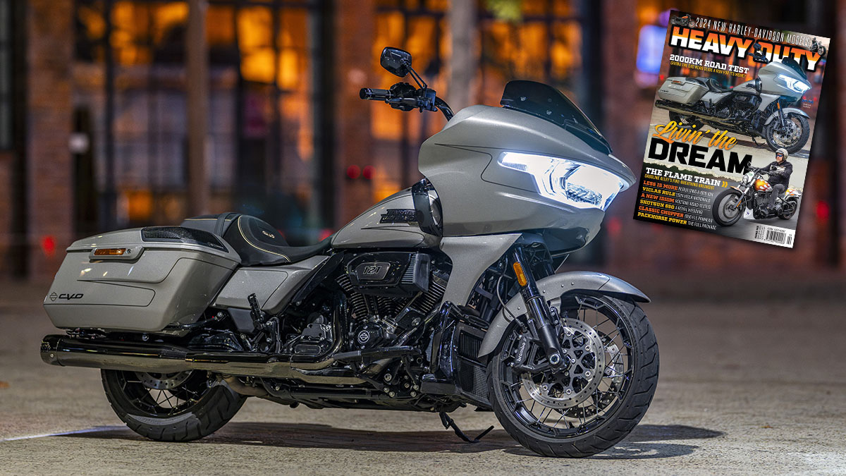 Harley-Davidson CVO Road Glide on tour