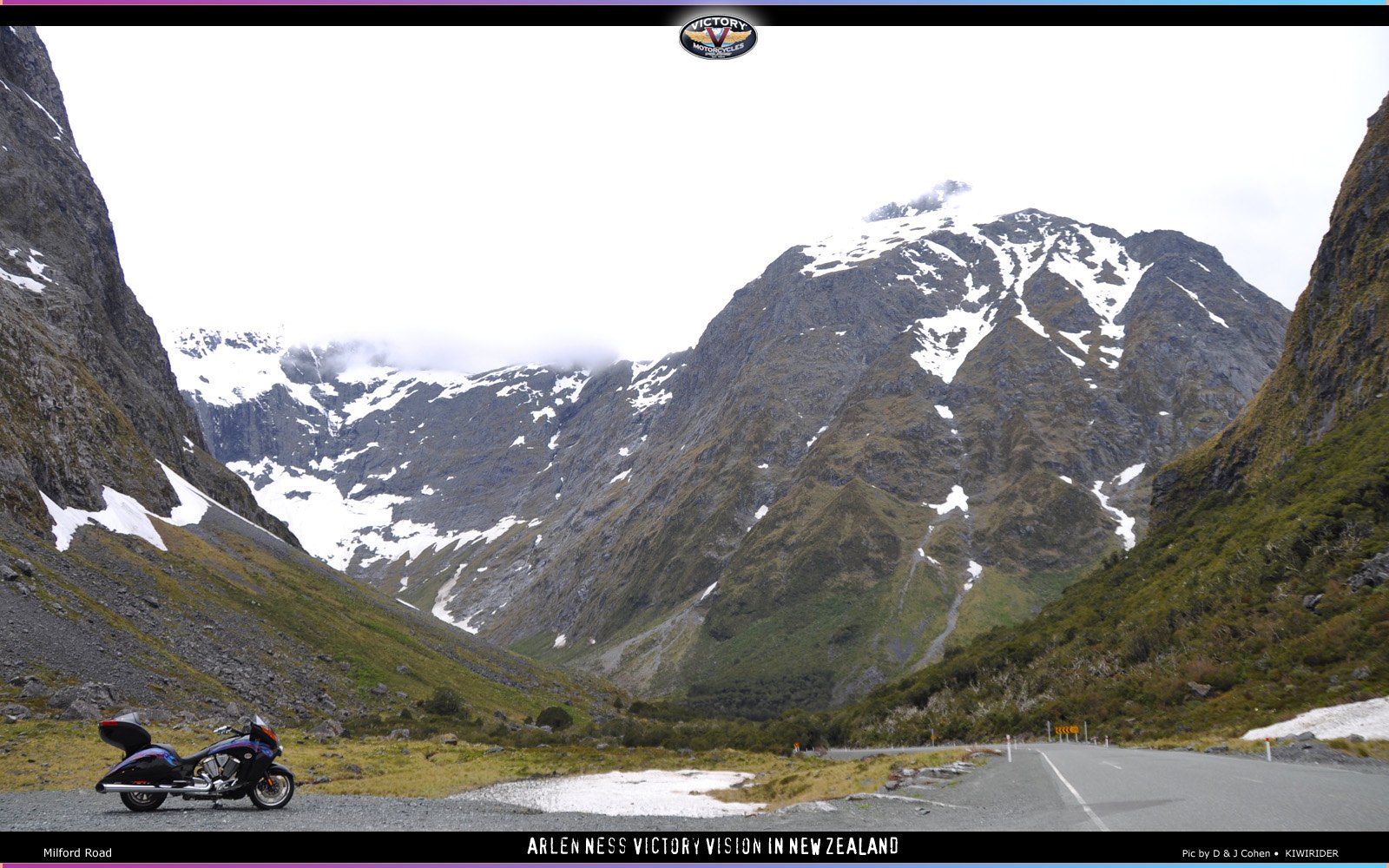 Milford Road valley